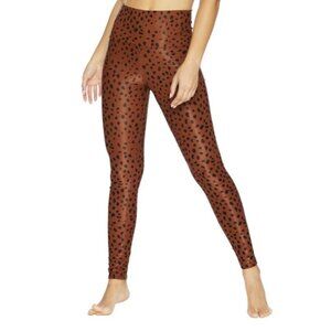 Beach Riot Polka Ayla Legging Brown Spot ( S )